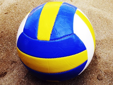 Beachvolleyball - Platz im Schwimmbad Trostberg